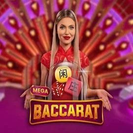 Play Mega Baccarat slot by Pragmatic Play on lizarocasino.sk
