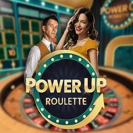 PowerUP Roulette online game logo by Pragmatic Play on lizarocasino.sk