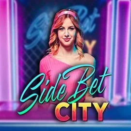 Side Bet City by Evolution, showcased at lizarocasino.sk – game logo