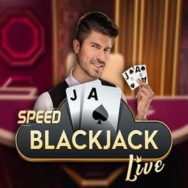 Speed Blackjack slot logo by Pragmatic Play at Lizaro Casino