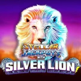 Try Stellar Jackpots with Silver Lion slot by Lightning Box Game on lizarocasino.sk – logo image